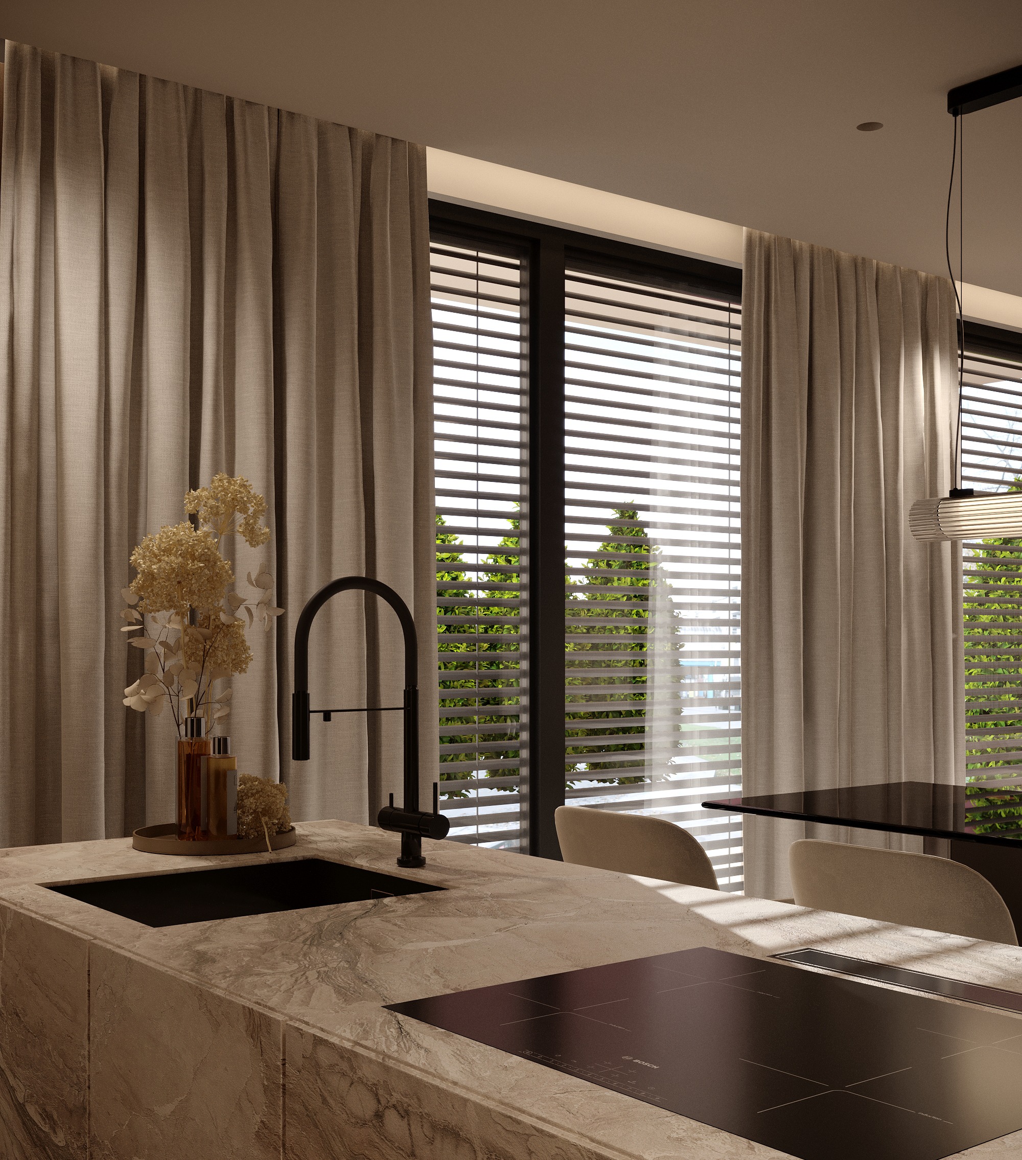 ERA Residence ground floor interior render 12