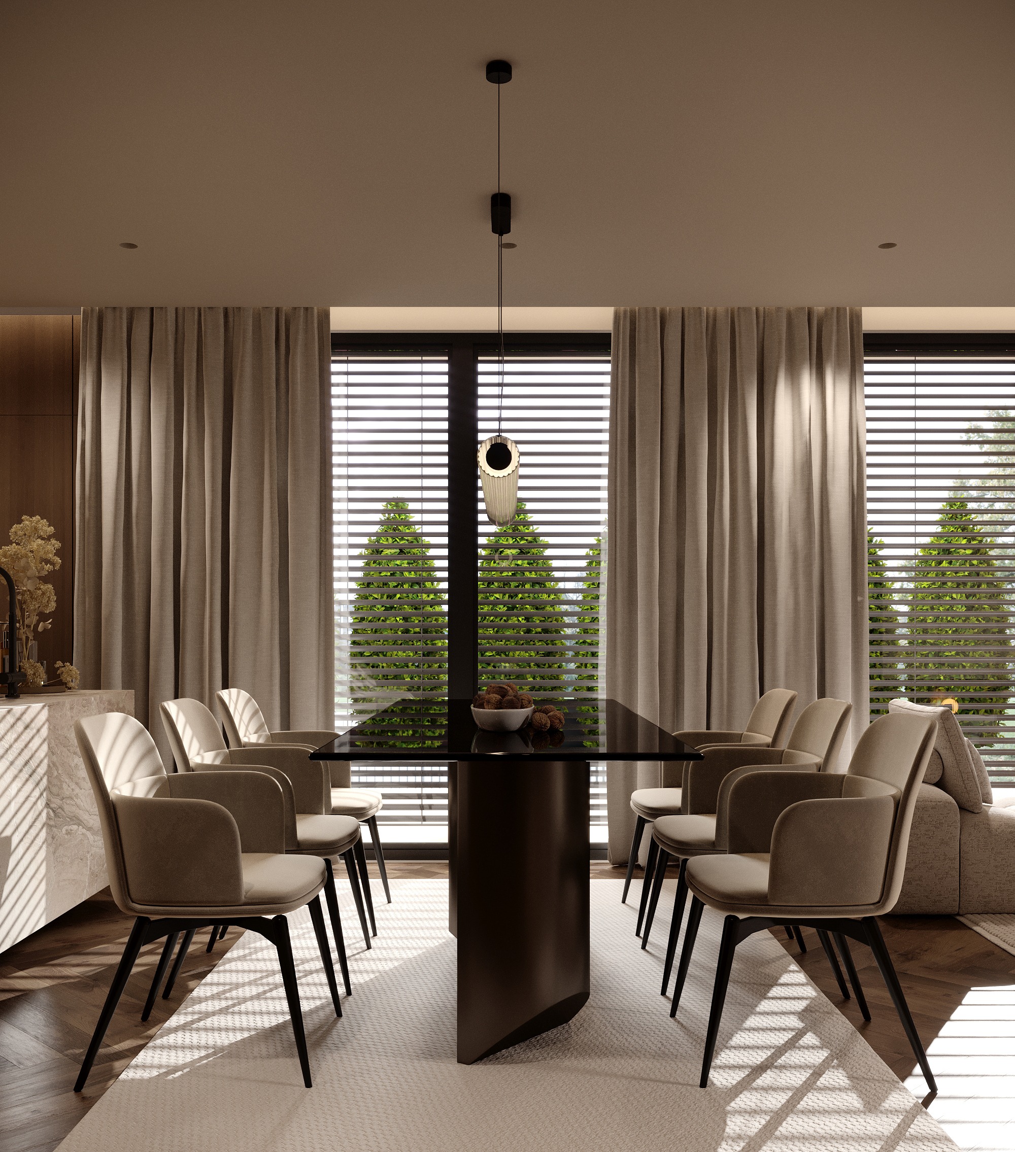 ERA Residence ground floor interior render 7