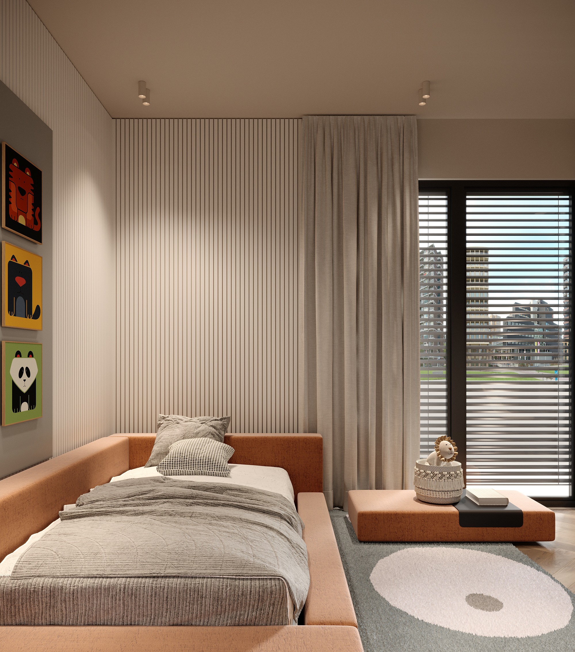 ERA Residence upper floor interior render 10
