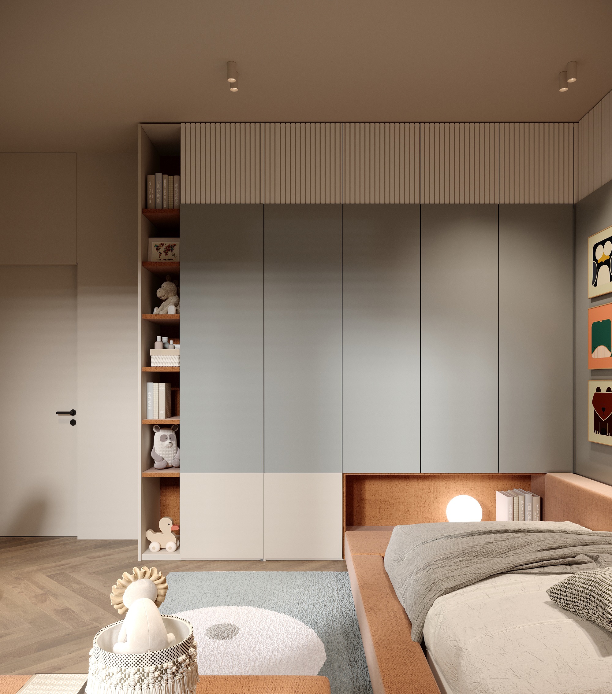 ERA Residence upper floor interior render 12