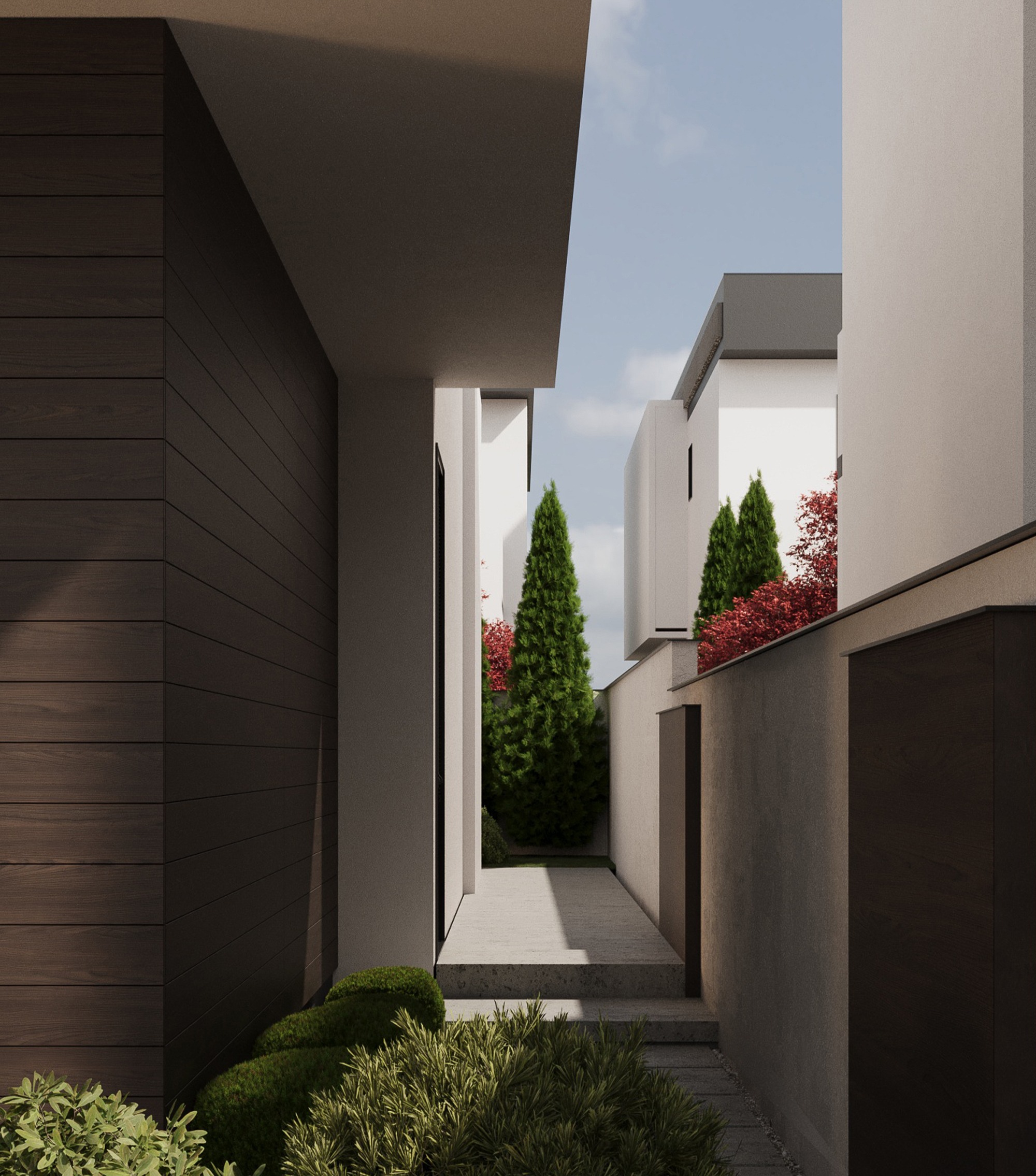 ERA Residence exterior render in Skopje 17