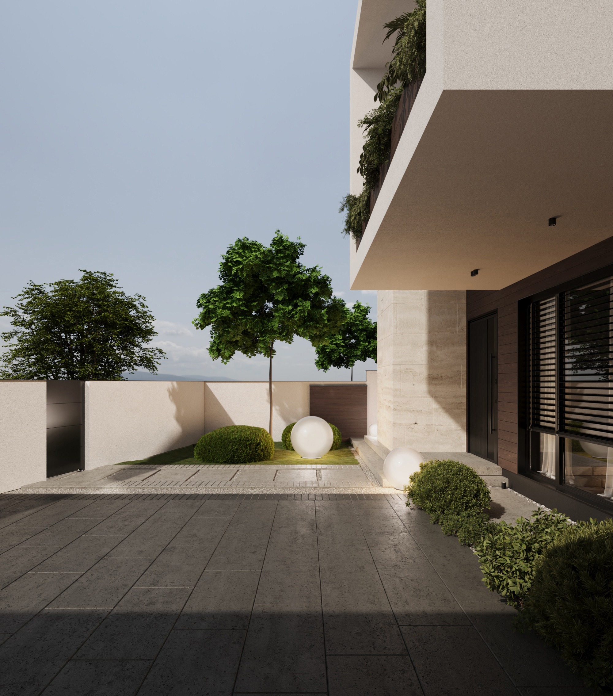ERA Residence exterior render in Skopje 18